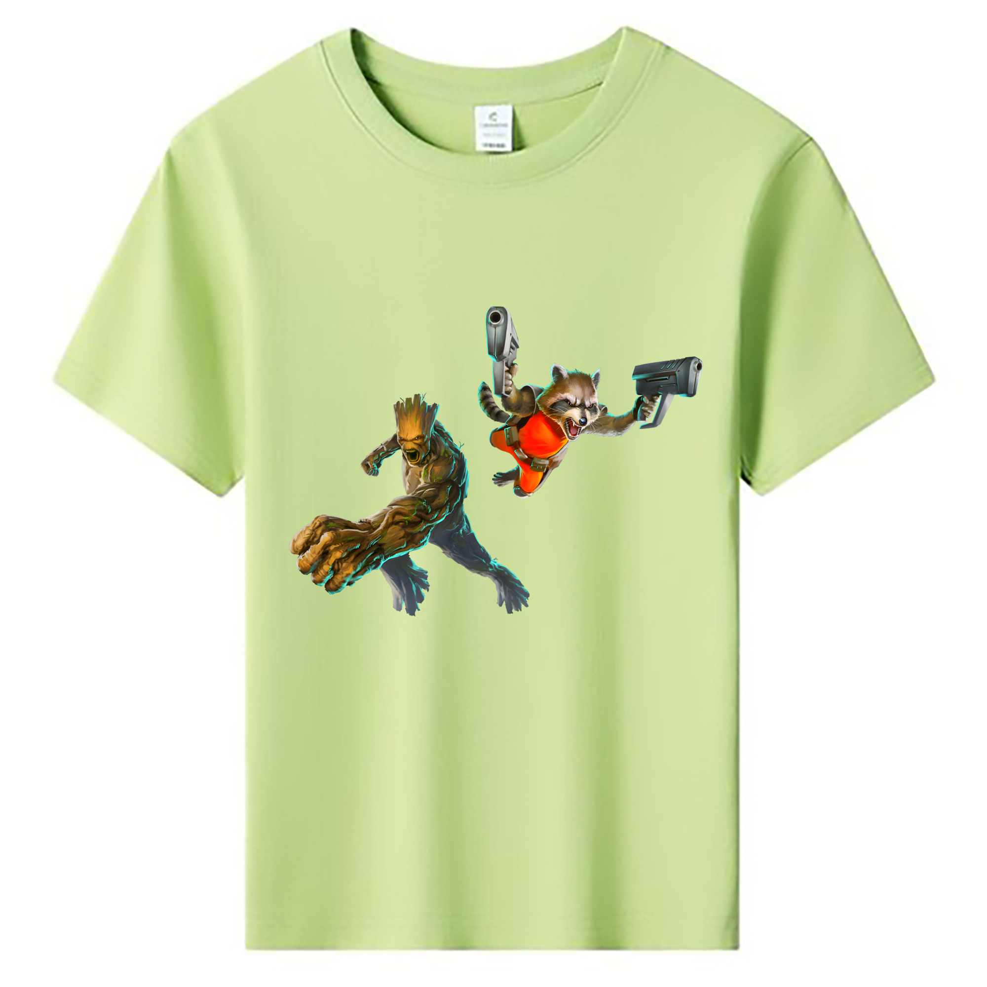 （画像用） アベンジャーズ The Avengers 綿100％キッズTシャツ（フロントプリント）
